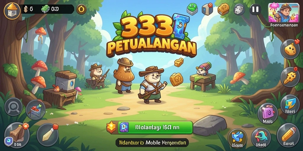 Tampilan gameplay <strong>333I</strong> yang menggugah selera dan menghibur.