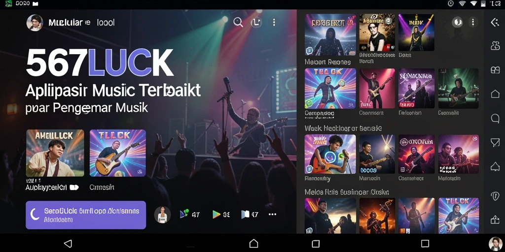Tampilan gameplay 567LUCK yang interaktif dan menghibur.