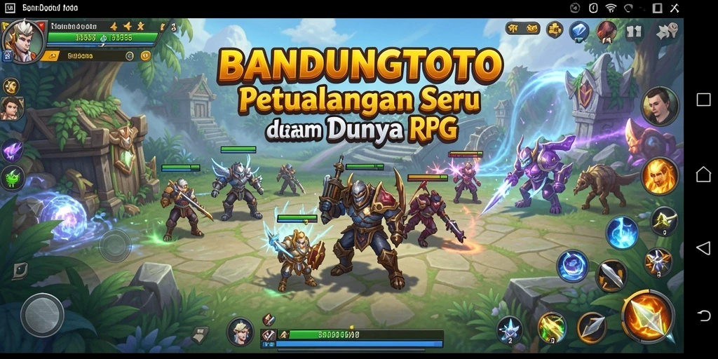Gameplay seru dengan karakter unik dalam BANDUNGTOTO