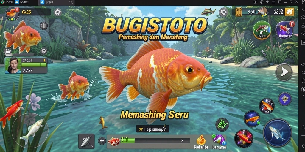 Tangkapan besar di BUGISTOTO saat memancing di laut.