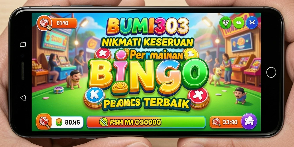 Tampilan seru gameplay Bingo di BUMI303.