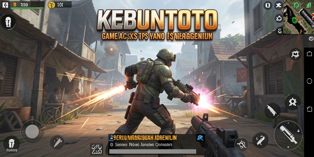 Gameplay seru KEBUNTOTO dengan aksi menegangkan.