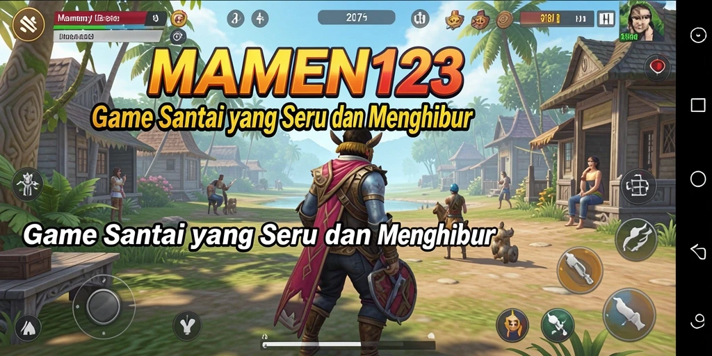 Screenshot dari gameplay MAMEN123 yang seru dan menghibur.