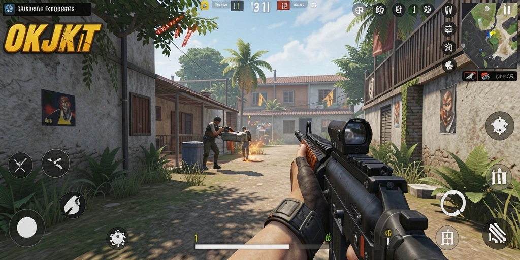 Gameplay intens dan grafis memukau di OKJKT.