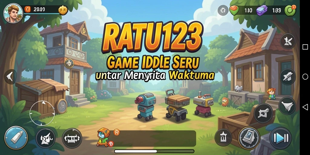Tampilan gameplay menarik dengan mekanisme Idle yang efisien.