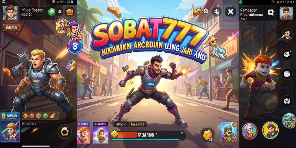 Screenshot utama SOBAT777 menampilkan aksi gameplay yang seru.