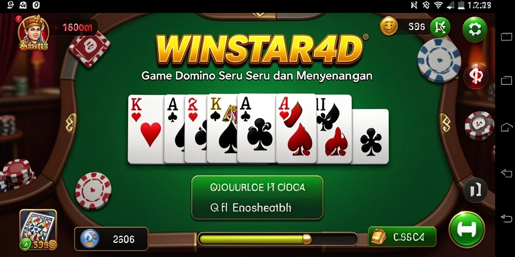 Tampilan gameplay WINSTAR4D yang seru dan menarik.